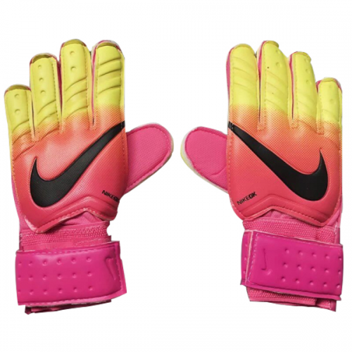 NK Pink&Orange Goalkeeper Gloves - soccerdeal