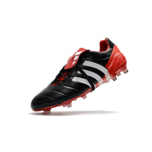 AD X Predator Mania Champagne FG Soccer Cleats-Black&Red - soccerdealshop