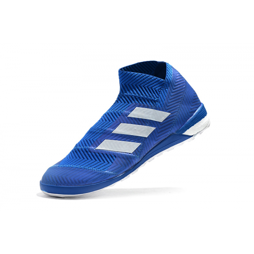 AD X Nemeziz Tango 18+ IN Soccer Cleats-Blue - soccerdealshop