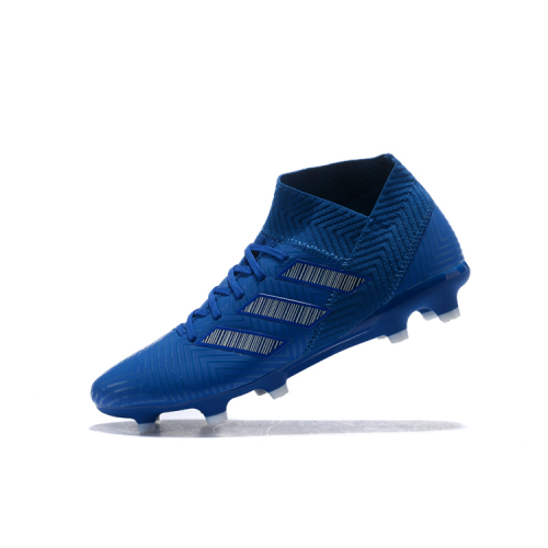 AD X NEMEZIZ 18.1 FG Soccer Cleats-Blue - soccerdeal