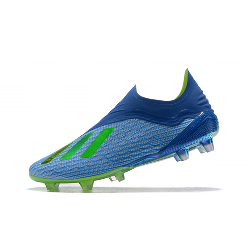 AD X 18+ FG Soccer Cleats-Blue&Green - soccerdeal