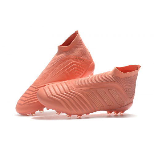 AD X Predator 18+AG Soccer Cleats-Pink - soccerdealshop
