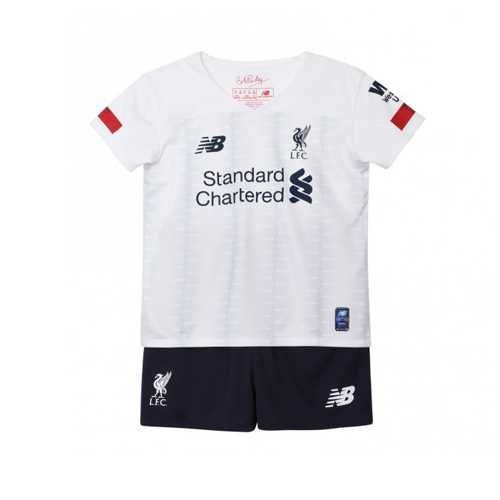 Kid's Liverpool Away Soccer Jersey Kit(Jersey+Shorts) 2019/20 - soccerdeal