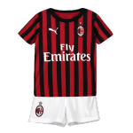 Kid's Puma AC Milan Home Soccer Jersey Kit(Jersey+Shorts) 2019/20