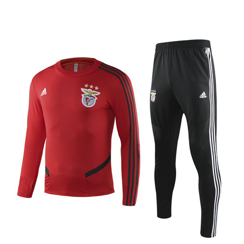 Adidas Benfica Sweatshirt Kit(Top+Pants) 2019/20 - Red - soccerdealshop