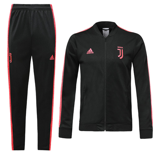 Adidas Juventus Training Jacket Kit（Jacket+Pants) 2019/20 - Black&Pink - soccerdealshop